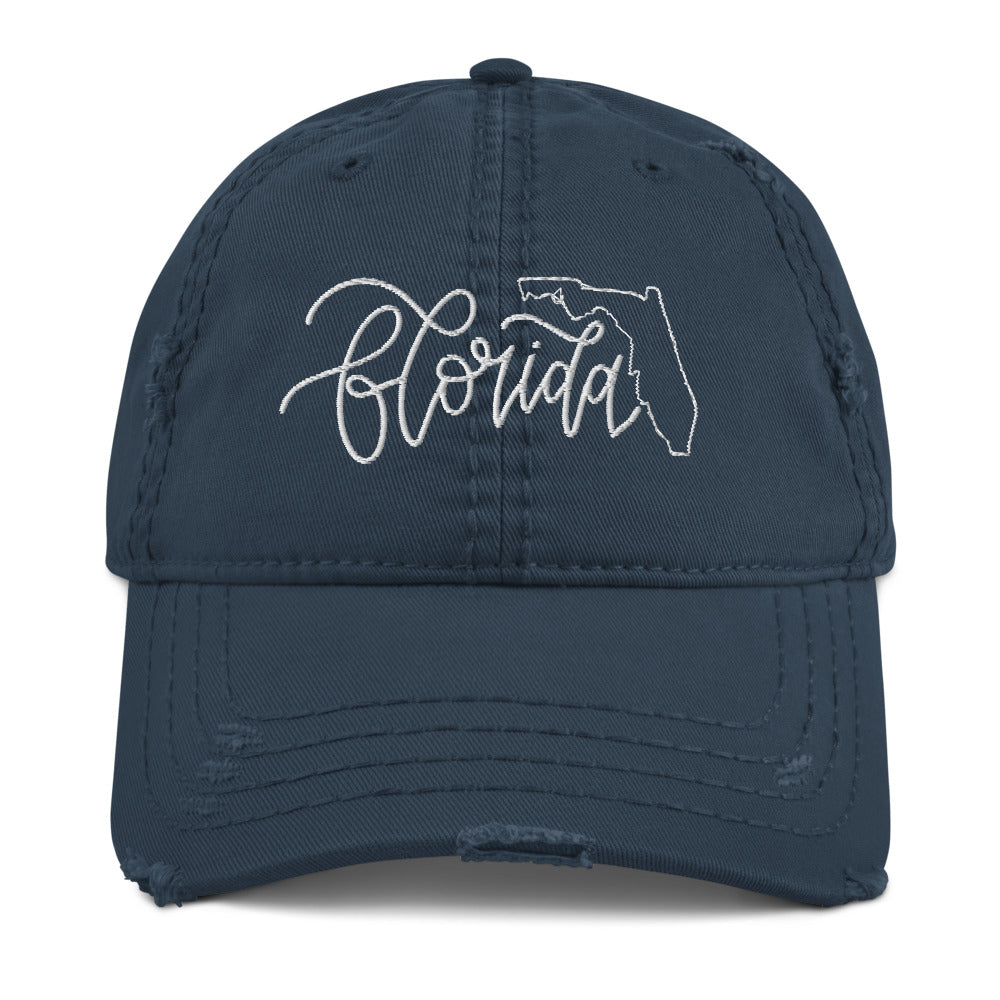 Florida Distressed Hat