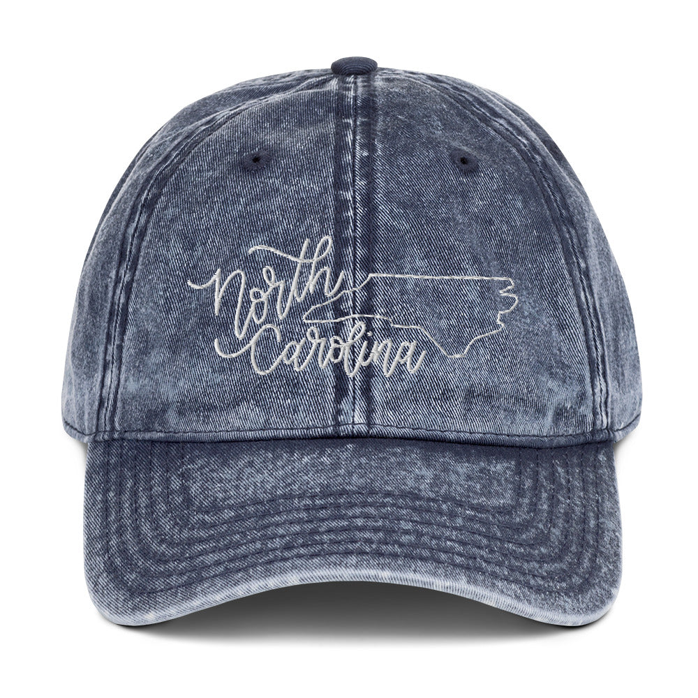 North Carolina Denim Cap