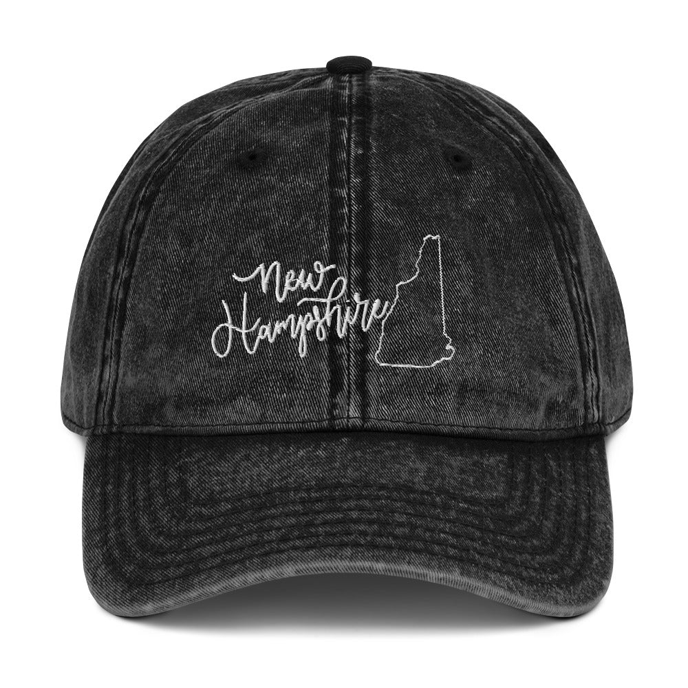 New Hampshire Denim Cap