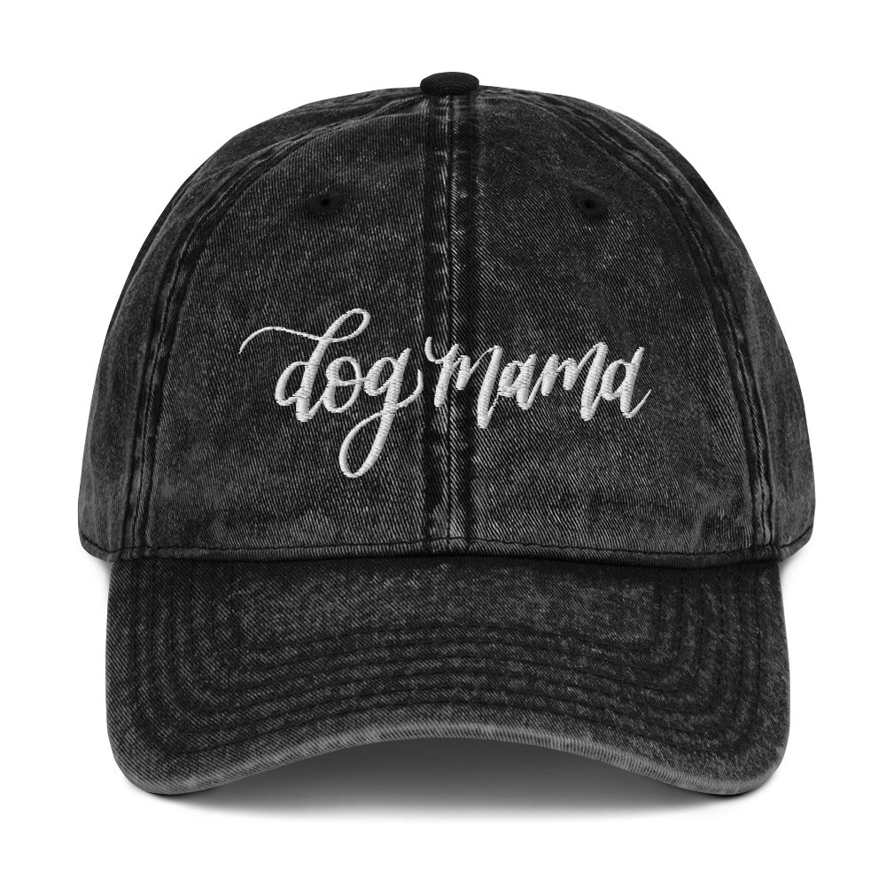 Dog Mama Denim Twill Cap