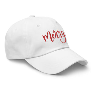 Merry Embroidered Hat