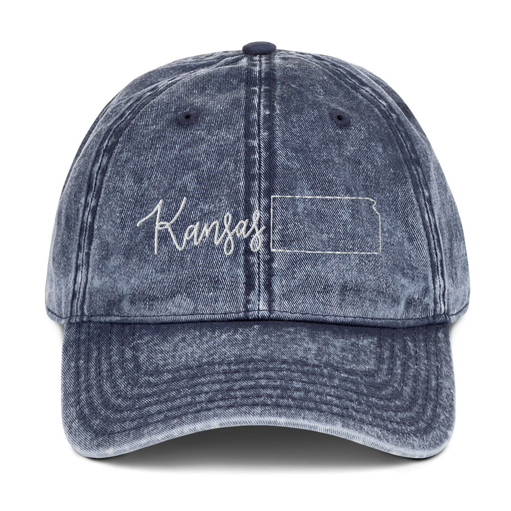 Kansas Denim Twill Cap