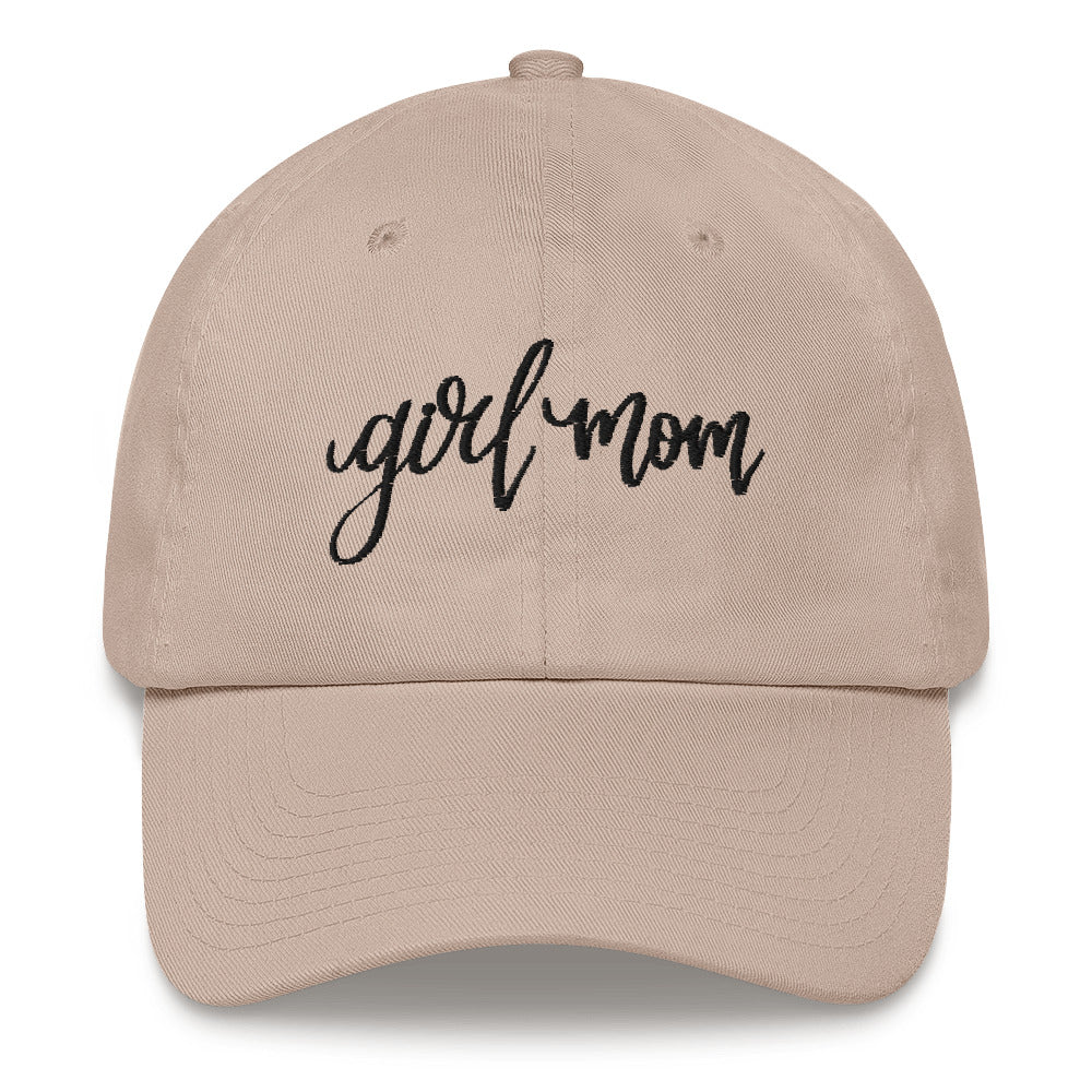 Girl Mom Embroidered Har