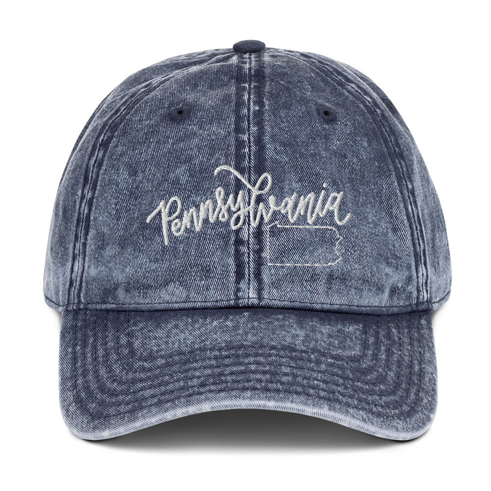 Pennsylvania Denim Cap