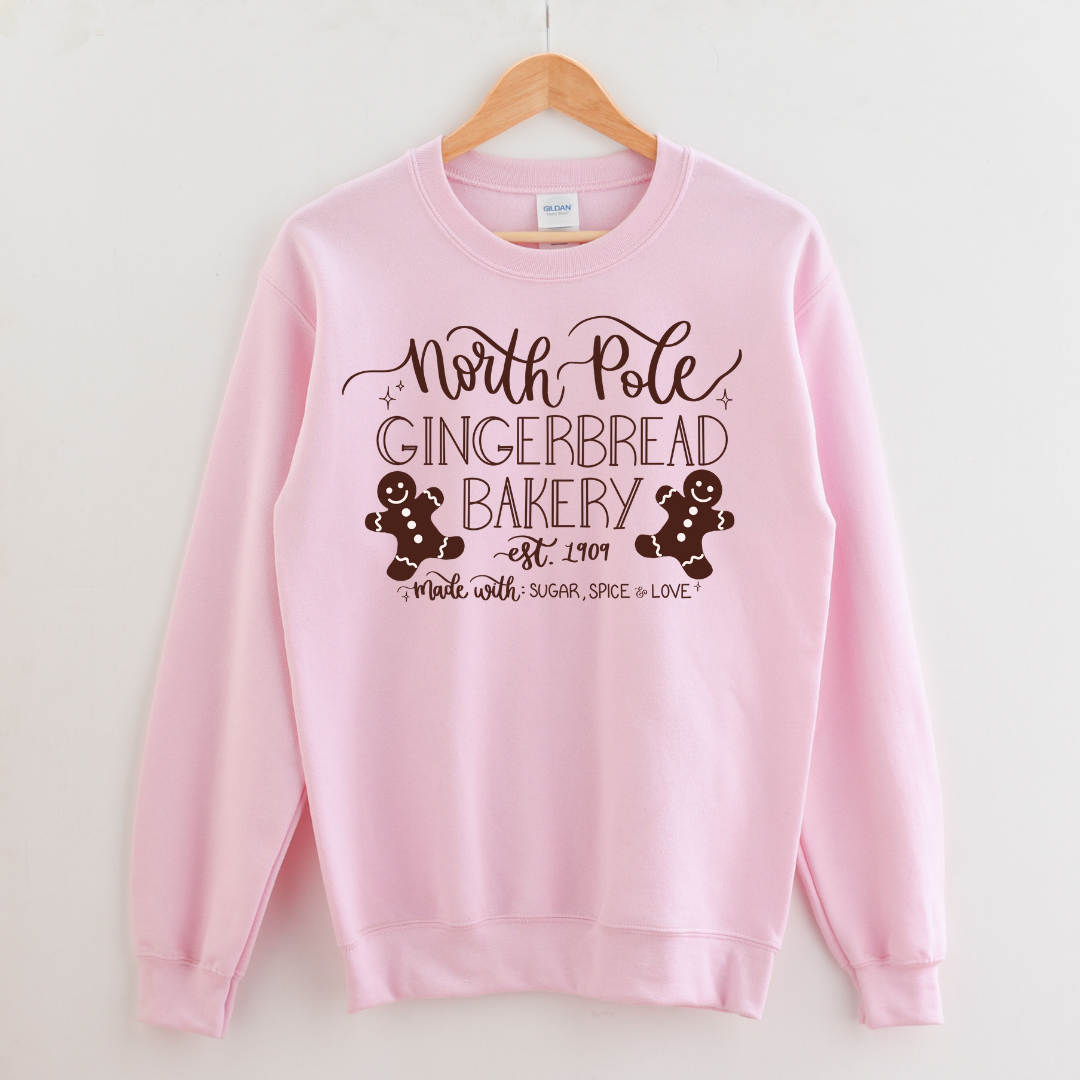 Gingerbread Bakery Crewneck Sweatshirt