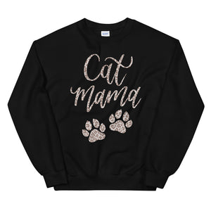 Leopard Cat Mama Sweatshirt